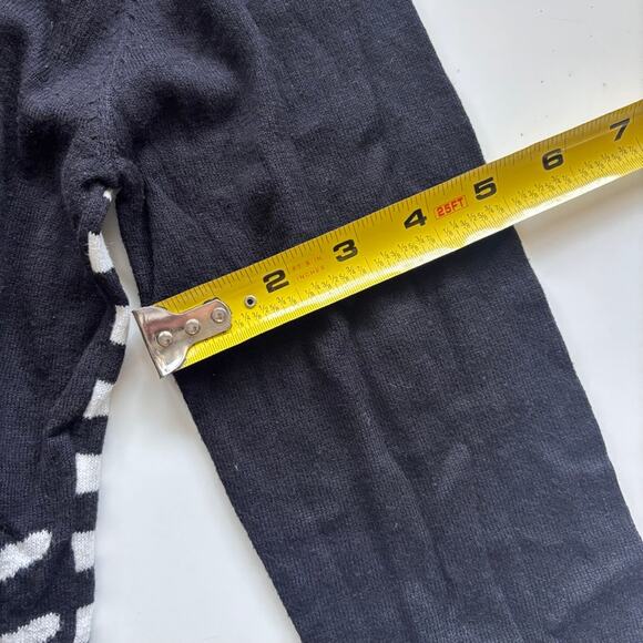 Hello Kitty Sz S Lightweight Graphic Print Sweater Striped Back Cuffed Sleeves - Picture 11 of 12